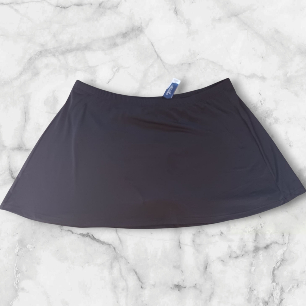 Swimsuits For All Size 18 Black Swim Skirt